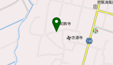 おもだか保育園の地図画像