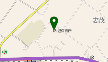 最上町立大堀保育所の地図画像