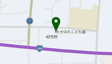 認定こども園たかはたこども園の地図画像