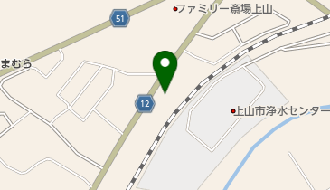 認定こども園上山幼稚園アイキッズの地図画像