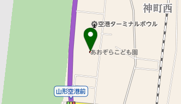 あおぞらこども園の地図画像