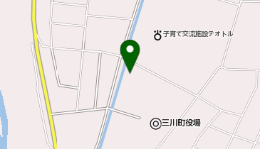 三川りっしょう子ども園の地図画像
