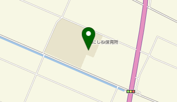 認定こども園寒河江にしねこども園の地図画像