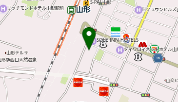 英智学館山形駅前校の地図画像