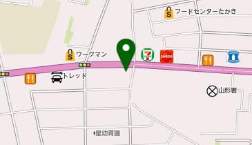 KATEKYO学院山形南原校の地図画像