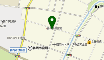KATEKYO学院鶴岡公園校の地図画像