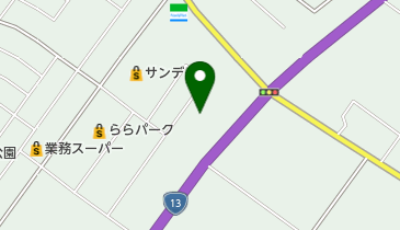 アイフルホーム天童店の地図画像