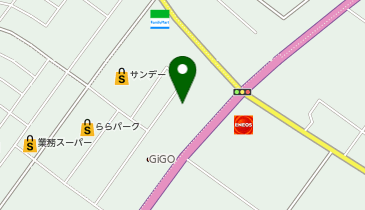 フィアスホーム天童店展示場の地図画像
