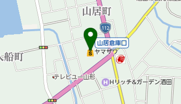 ヤマザワ山居町店の地図画像
