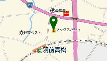 マックスバリュ高松店の地図画像