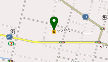 ヤマザワ清住町店の地図画像