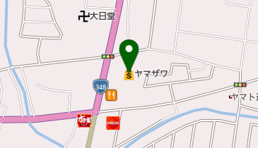 ヤマザワ富の中店の地図画像
