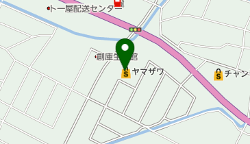ヤマザワ東大町店の地図画像