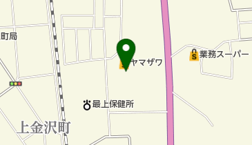 ヤマザワ新庄店の地図画像