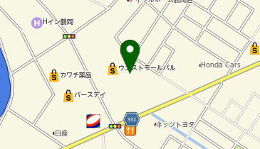 主婦の店パル店の地図画像