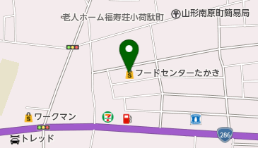 フードセンターたかき南原店の地図画像
