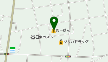 おーばん久野本店の地図画像