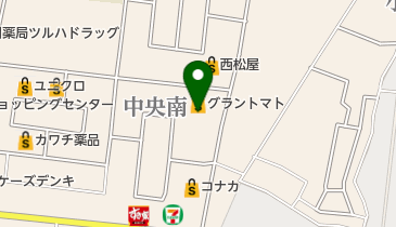 グラントマト東根店の地図画像