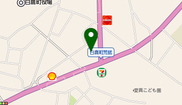 おーばん白鷹店の地図画像