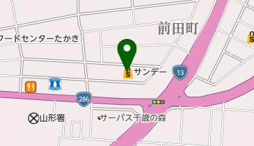 サンデー前田店の地図画像