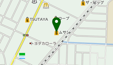 ホームセンタームサシ酒田店の地図画像