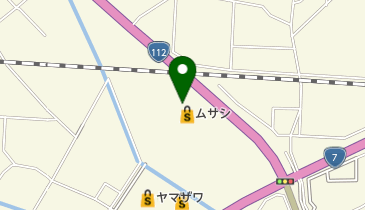 ホームセンタームサシ鶴岡店の地図画像