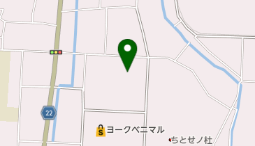 DCM落合店の地図画像