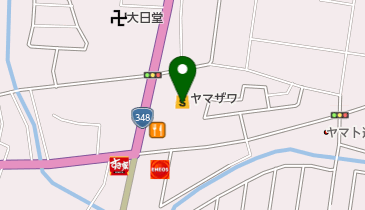 ドラッグヤマザワ富の中店の地図画像