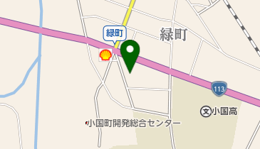 ツルハドラッグ小国店の地図画像