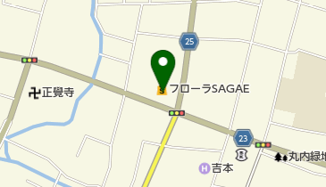 フローラSAGAEの地図画像