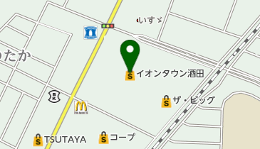 イオンタウン酒田の地図画像