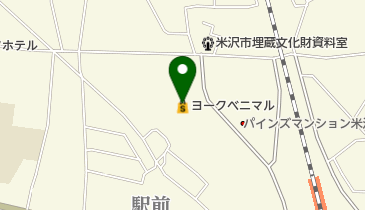 米沢駅前ショッピングプラザの地図画像