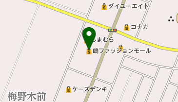 嶋ファッションモールの地図画像