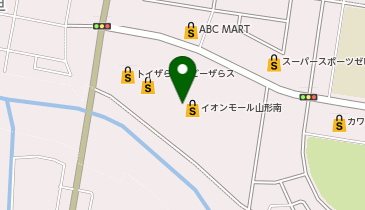 タカキューイオンモール山形南店の地図画像