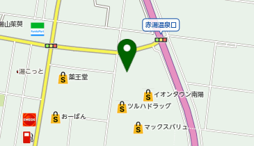 マックハウスイオンタウン南陽店の地図画像