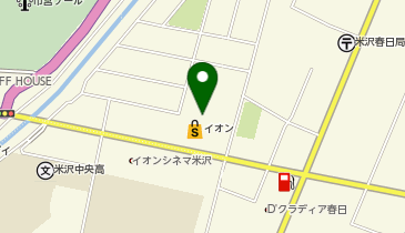 マックハウスイオン米沢店の地図画像