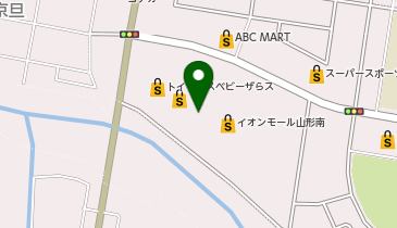 ジーユーイオンモール山形南店の地図画像