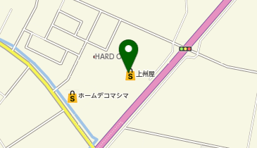 上州屋鶴岡店の地図画像