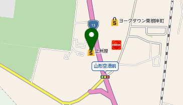 上州屋東根店の地図画像