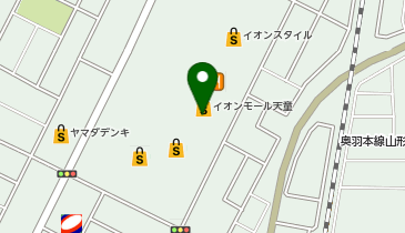 ムラサキスポーツイオンモール山形天童店の地図画像
