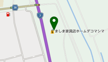 ホームデコマシマ酒田店の地図画像