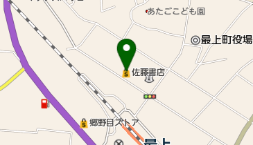 佐藤書店の地図画像