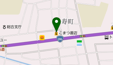 (株)こまつ書店寿町店の地図画像