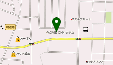 八文字屋北店の地図画像