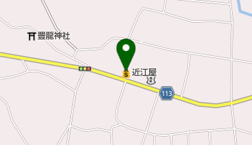 (有)近江屋の地図画像