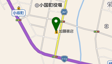 加藤書店の地図画像