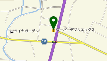 スーパーダブルエックス米沢店の地図画像