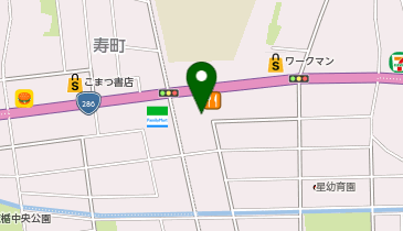 ブックオフ山形寿店の地図画像