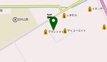 ダイソー山形尾花沢店の地図画像