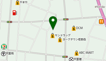 ダイソーヨークタウン老野森店の地図画像